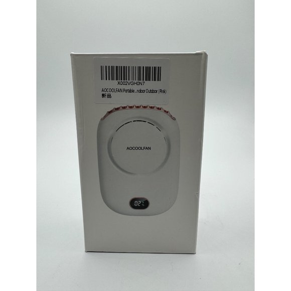 AOCOOLFAN Portable Neck Fan, Mini Hanging Neck Fan with Adjustable Lanyard - Picture 2 of 4